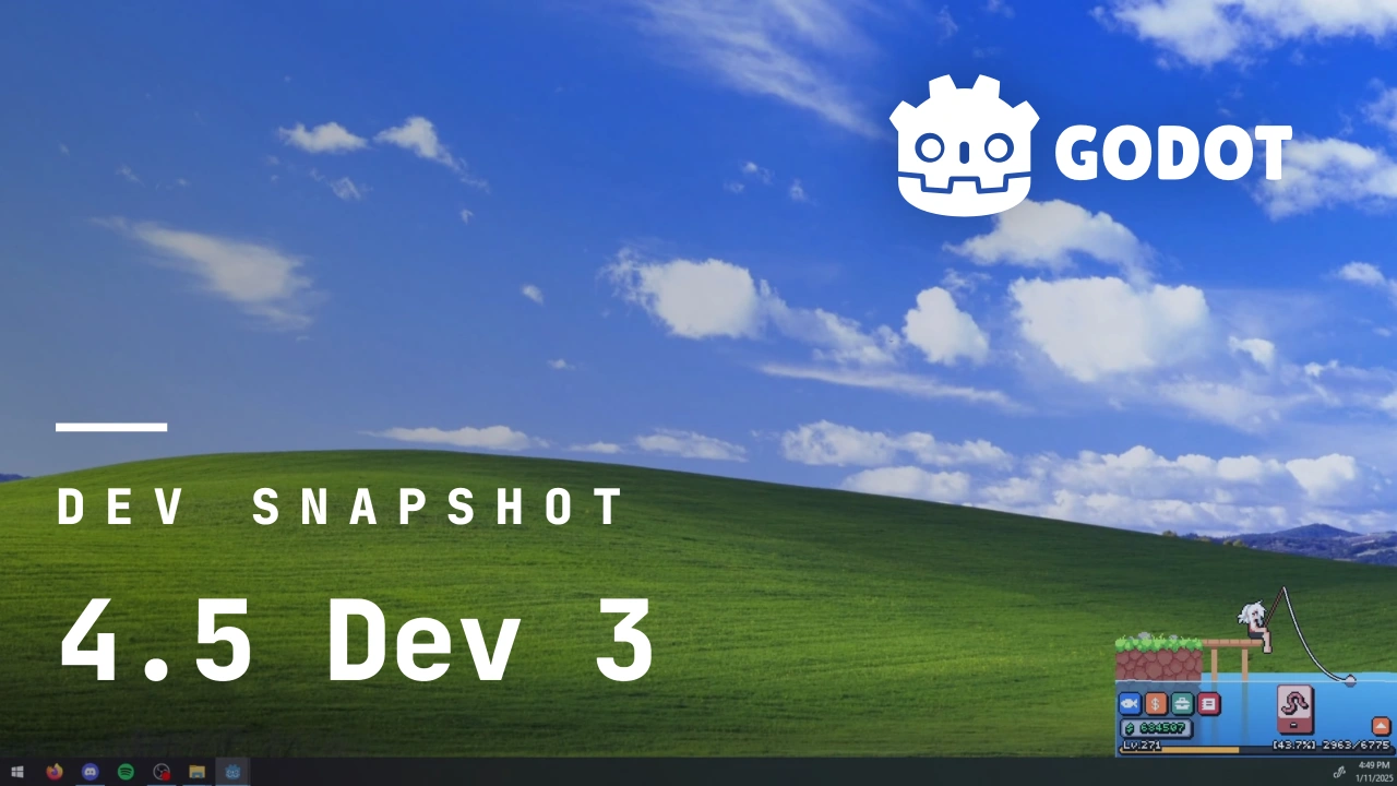 开发快照:Godot 4.5 dev 3