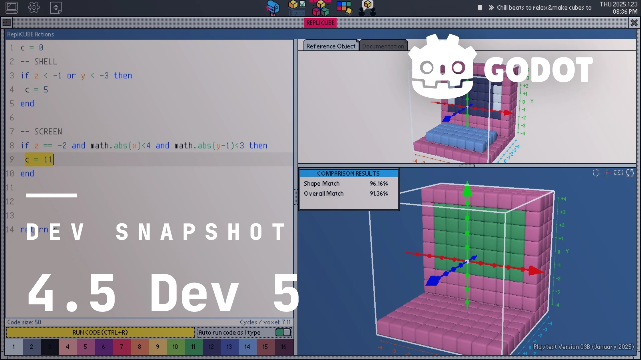 开发快照:Godot 4.5 dev 5